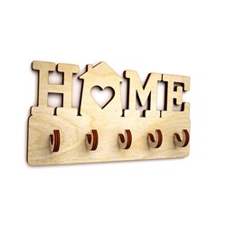 Ключница HOME (+ 5 крючков)