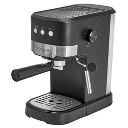 Кофеварка 1100 Вт, 1,2 л, 15 бар DELTA LUX DE-2005 рожковая, черная