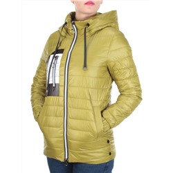 D001 MUSTARD Куртка демисезонная женская AIKESDFRS (100 % полиэстер)