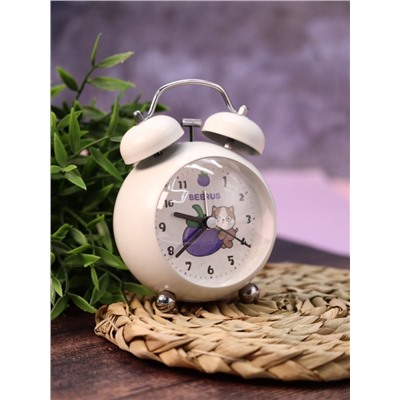 Часы-будильник «Fruity Friends», white