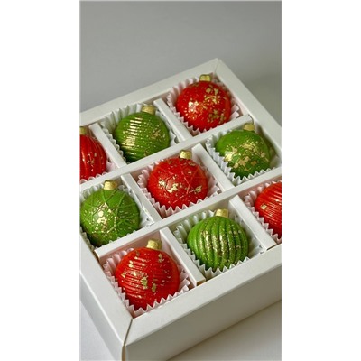 Набор конфет 9 шт ручная работа (срок годн. 30 суток с даты изготовления) Выдача наборов только в офисе на Ольштынской.