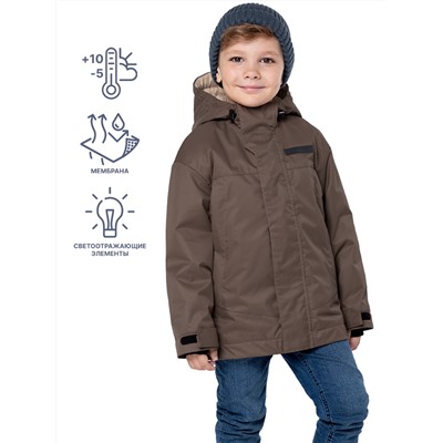 Куртка утепленная для мальчика NIKASTYLE 4м3324 орех Nikastyle