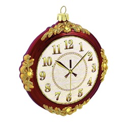Часы (стекло) 11х2,5х11 см