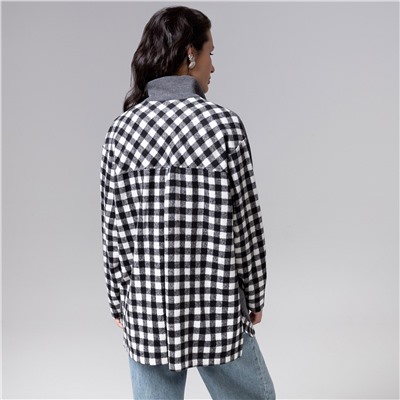 Свитшот с имитацией многослойности, Путешествие начинается (мокрый асфальт)