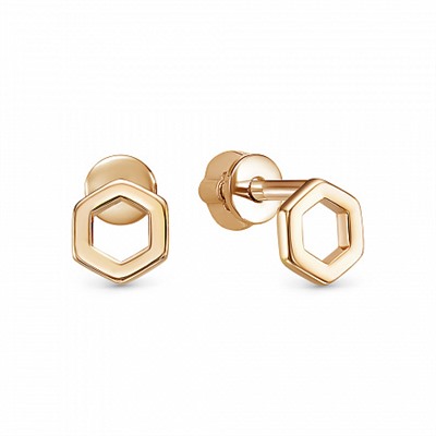 Серьги позолоченные серебро 925*