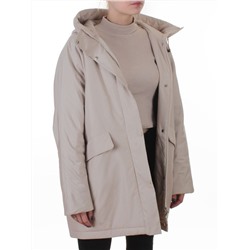 8020 LT. BEIGE Куртка демисезонная женская (100 гр. холлофайбер)