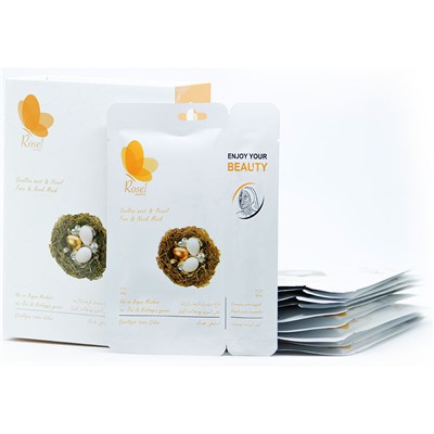 Маска + крем для лица Rosel Cosmetics Face Mask Swallow Nest 36 + 6 g
