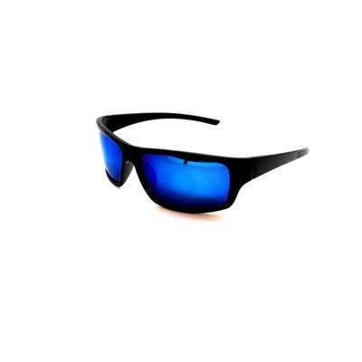 Мужские поляризационные - POLARIZED 3004 черный матовый синий