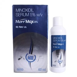 Сыворотка с Миноксидилом 5% (60 мл), Morr Max Minoxidil Serum 5%, произв. INTAS