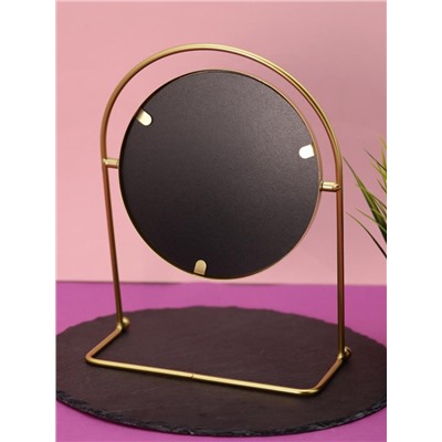 Зеркало настольное GIRLY "Golden sun", yellow