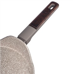 СКОВОРОДА БЛИННАЯ С АНТИПРИГАРНЫМ ПОКРЫТИЕМ PFLUON MARBLE, 24*4,3 СМ