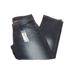 9151 BLUE Джинсы капри женские