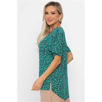 Блуза Маргоша (изумруд) Б13815-16М