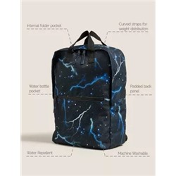 Kids' Water Repellent Lightning Backpack
