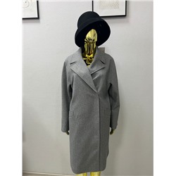 Пальто женское демисезонное 25885/о (серый ёлочка)