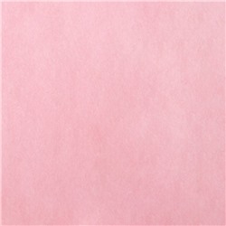 Бумага упаковочная тишью, нежно - розовый, 50×66 см