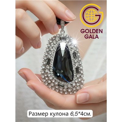 Кулон на кожаном шнурке "Женская грация" Арт КШ2130/17