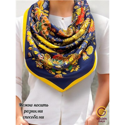 Платок шелковый Люкс "Миледи" Арт 2427/42