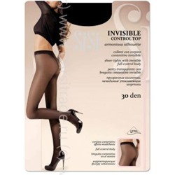 Колготки женские Invisible Control Top 30 Sisi Дроп