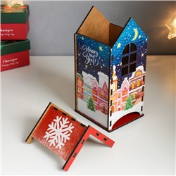 Чайный домик «С Новым годом», 20×10.5×9.5 см