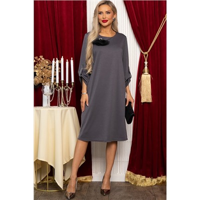 Платье Лайма (серое) П14793-4М