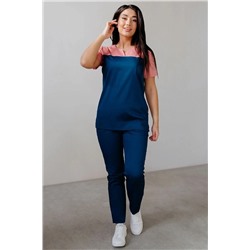 Брюки медицинские женские 1-02-04-0 / ADVA Темно-бирюзовый (39F)