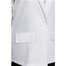 Пиджак льняной Мэрлин (белый) Б13254-7М