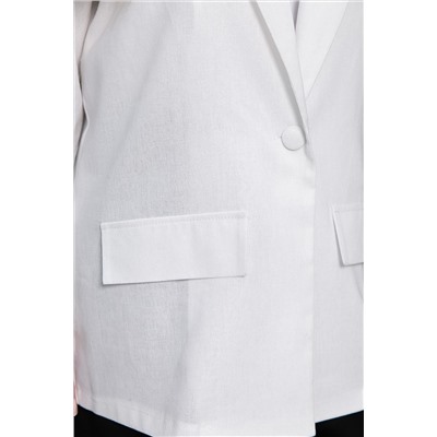 Пиджак льняной Мэрлин (белый) Б13254-7М