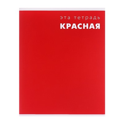 Тетрадь 48 листов в клетку Calligrata «Это Тетрадь», обложка мелованный картон, блок офсет, МИКС