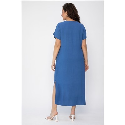 Платье Загадка (синее) П13704-8М