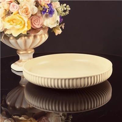 205-801 Тарелка 20,5см в под.уп.(х24)Фарфор