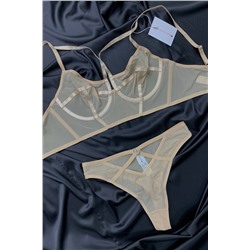 2356 БЕЖЕВЫЙ КОМПЛЕКТ БЕЛЬЯ1332066378