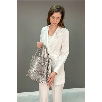 Сумка женская из кожи питона