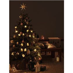 Набор елочных шаров Zero waste из джута из коллекции New Year Essential, 4 шт.