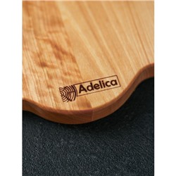 Менажница Adelica «Новогодний Дед Мороз», 28×22×1.8 см, пропитана маслом, дерево берёза