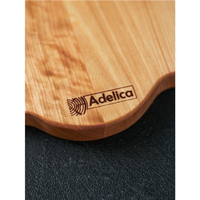 Менажница Adelica «Новогодний Дед Мороз», 28×22×1.8 см, пропитана маслом, дерево берёза