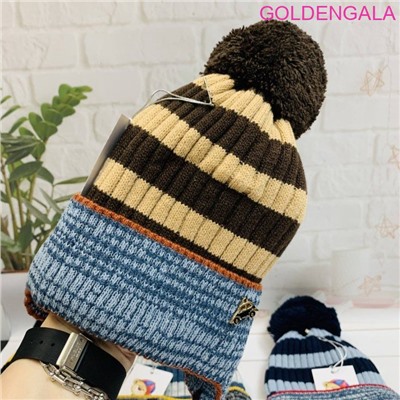 Теплая шапка для мальчика на возраст 2-4 года Арт 9