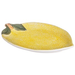 ТАРЕЛКА LEFARD "ЛЕМОН ТРИ" 28,5*20*3,5 СМ