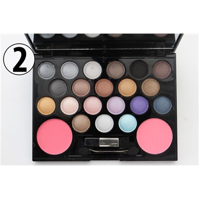 Тени для век Christian Dior 20 Color Eye Shadow 2 Color Cheek Rouge тени 20 цв. + румяна 2 цв. № 2 52 g
