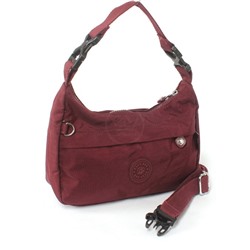 Сумка женская текстиль BoBo-6313,  1отд,  плечевой ремень,  бордо 265991