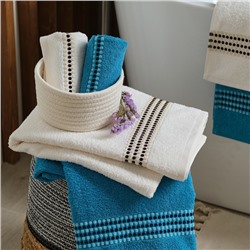 Полотенце махровое Love Life «Адажио» 70х140 см, морской, 100% хл, 450 гр/м2