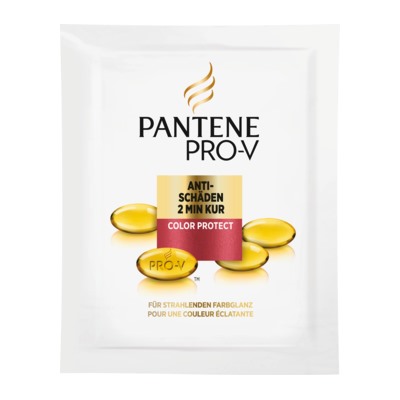 Pantene Pro-V Color Protect Anti-Schäden 2 Min Kur Средство для лечения Защита цвета Anti-Schäden Sachet, 25 мл