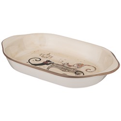 БЛЮДО AGNESS "ПАРИЖСКИЕ КОТЫ" 28*17,5*4,5 СМ (КОР=18ШТ.)