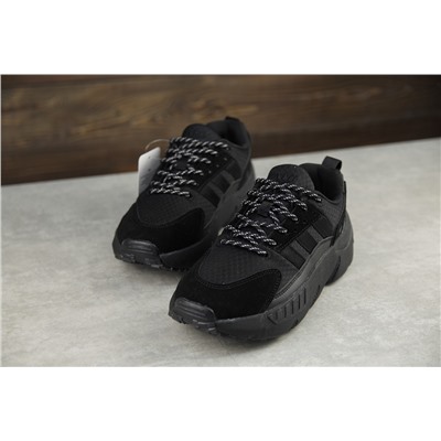 Adidas Zx 22 Boost ‘Solid Black’ из натуральной замши и нейлона