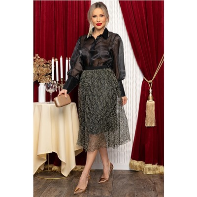 Юбка Сама Нежность (черная) Ю14755-7М