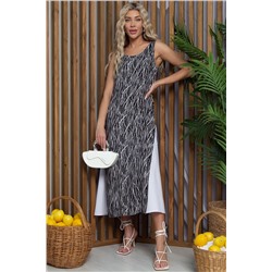 Сарафан Новый сезон (черно-белый) П13385-10М