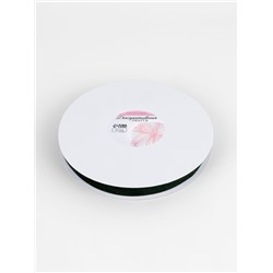 Лента бархатная, 15 мм, 18±1 м, зелёная №165