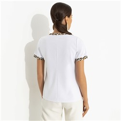 Футболка комбинированная, Покоряет не только сердца