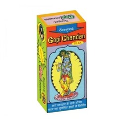 Гопи Чандан: желтая глина для тилака (140 г), Gopi Chandan Tilak, произв. Scented