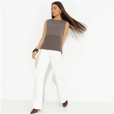 Блуза свободной посадки, Кейт Мосс отдыхает (brown)